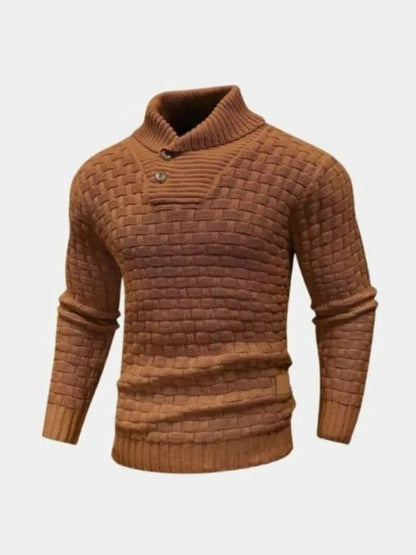 Men’s Knit Knit Sweater – Tailored Knitwear Pullover Casual Everyday Knitwear SPECTER