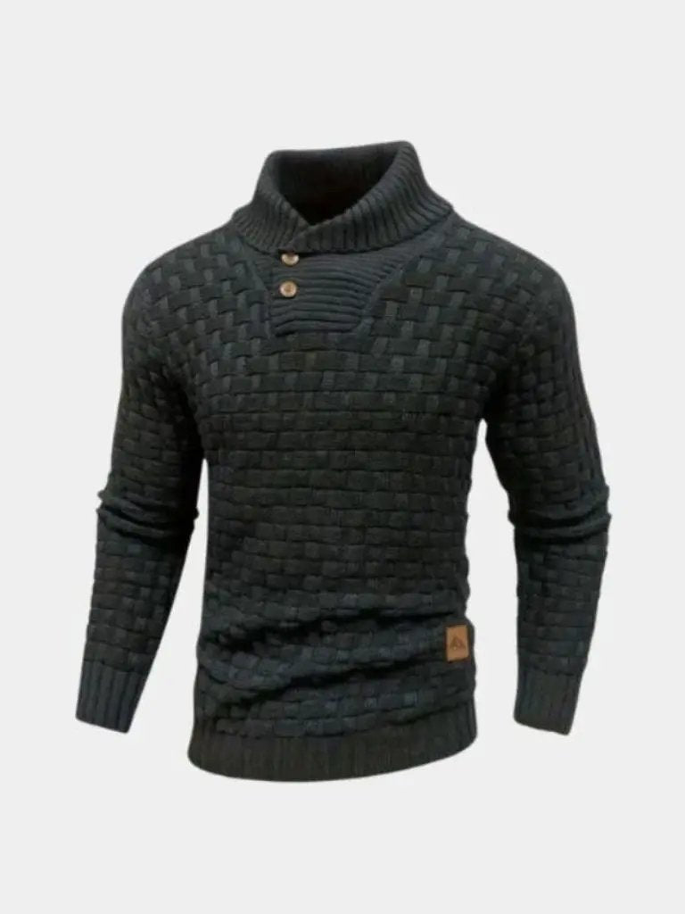 Men’s Knit Knit Sweater – Tailored Knitwear Pullover Casual Everyday Knitwear SPECTER