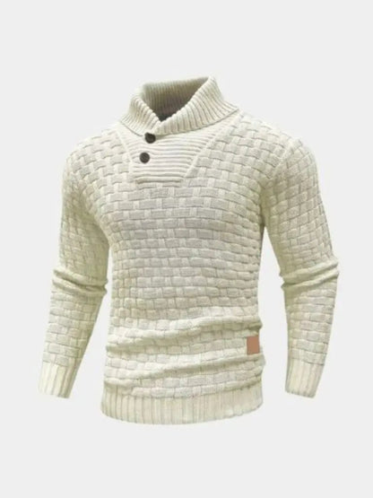 Men’s Knit Knit Sweater – Tailored Knitwear Pullover Casual Everyday Knitwear SPECTER