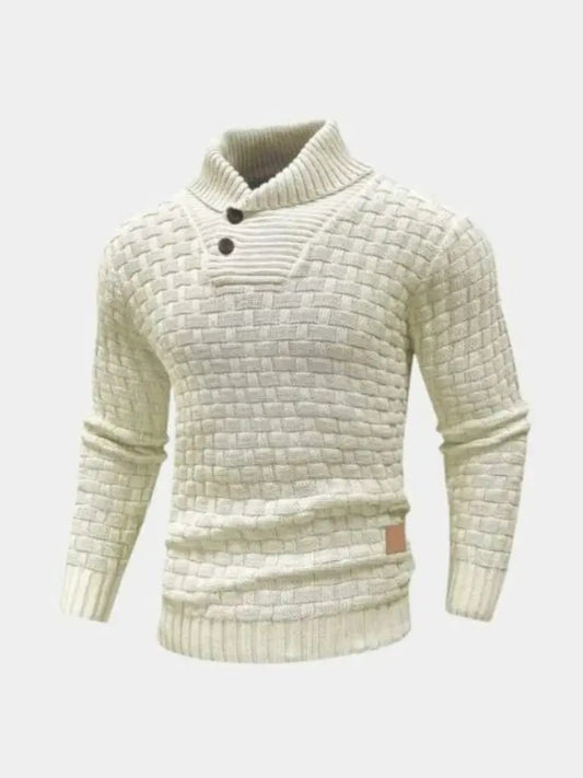 Men’s Knit Knit Sweater – Tailored Knitwear Pullover Casual Everyday Knitwear SPECTER