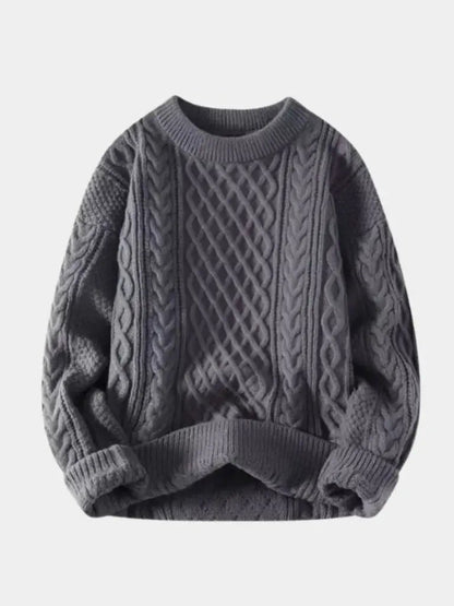 Men’s Knit Sweater – The Belmont Casual Everyday Knitwear SPECTER