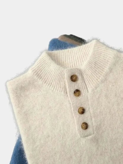 Men’s Cashmere Sweater – Timeless Luxe Pullover Soft Luxury Knit SPECTER