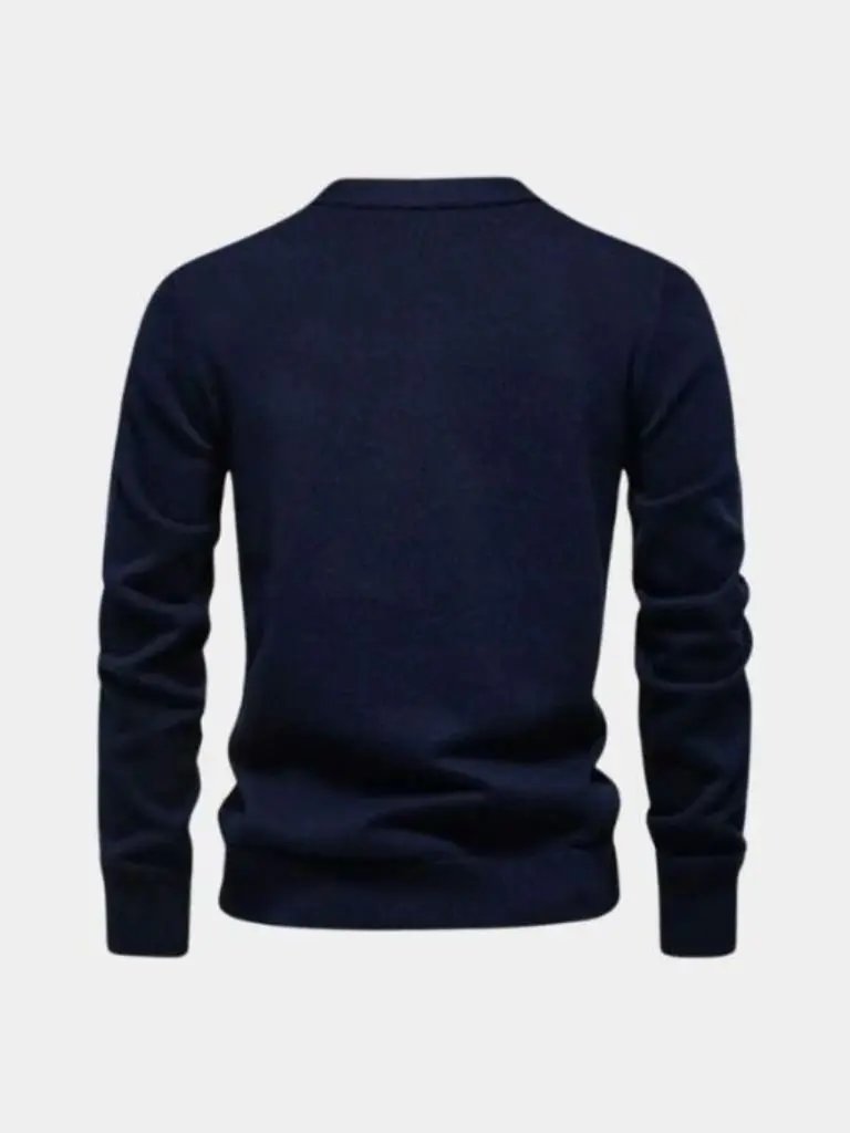 Men’s Knit Cardigan Sweater – Neck Knitwear Casual Everyday Knitwear SPECTER