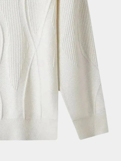 Men’s Knit Sweater – Wool Pullover Casual Everyday Knitwear SPECTER