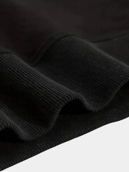 Men’s Hooded Jacket – Zip Black Lapel Casual Everyday Wear SPECTER